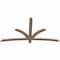 Ekena Millwork Davenport Smooth Timber Gable Bracket, Douglas Fir, 72"W x 39"H x 1 1/2"D x 3 1/2"F, 13/12 Pitch GBW072X39X0204DAV00SDF - alternate 2